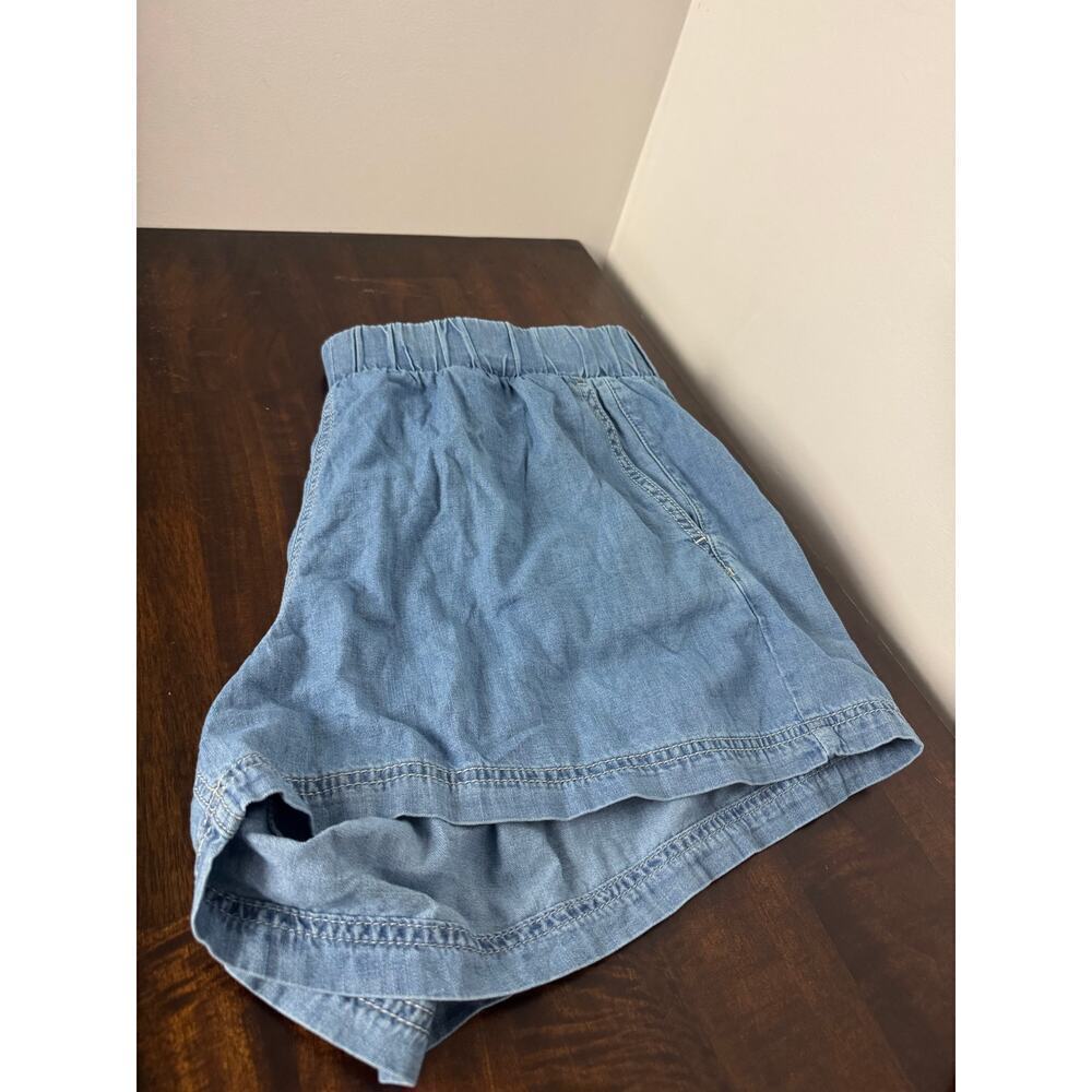 Torrid Pull On Light Weight Denim, High-Rise Short, Light Wash, 1X (14/16) NWT - Picture 6 of 13